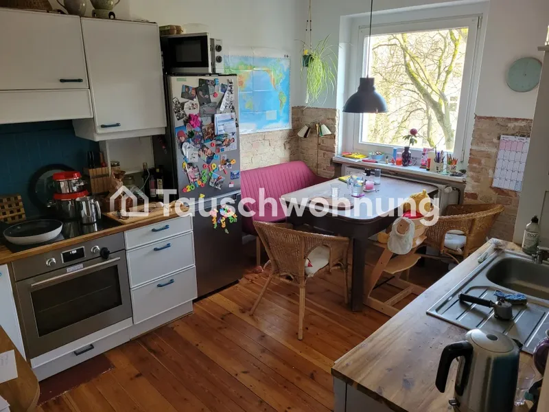 Tauschwohnung: 2 helle, gut geschnittene Zimmer gegen 3/4 Zimmer — photo 1